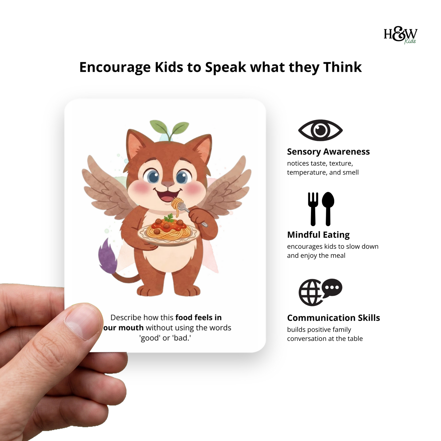 Beak Meal time Prompt Cards - Conversation Starters for Kids
