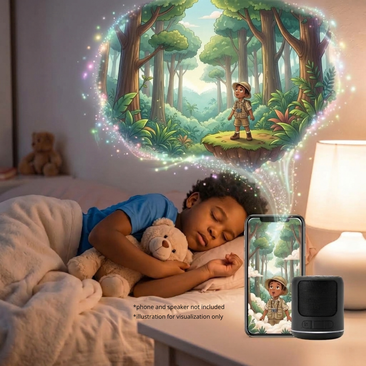 The Forest  (Personalized Bedtime Audio Story for Kids)