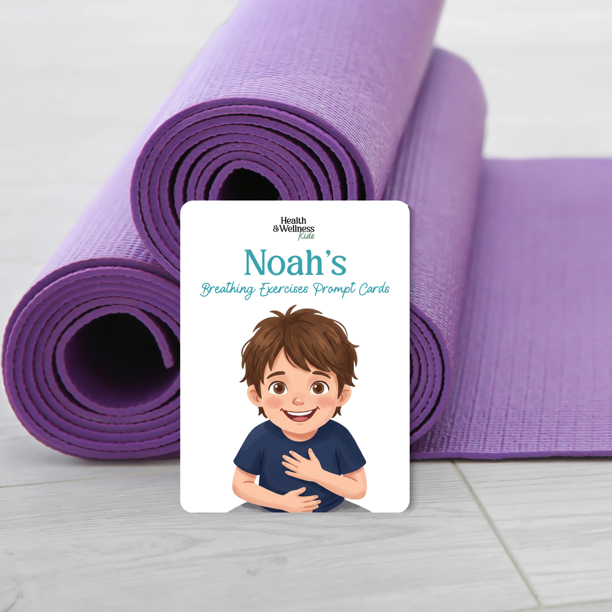 Breathing Cards for Kids (Personalized)