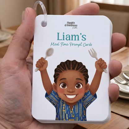 Mealtime Conversation Starters Cards for Kids (Personalized)