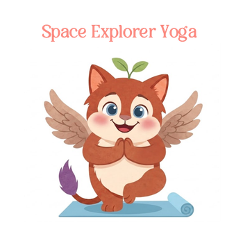 Space Explorer Yoga - (Instant Download Guided Yoga Audio)