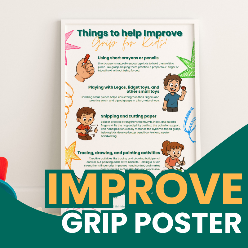 Things to Help Improve Grip for Kids Poster
