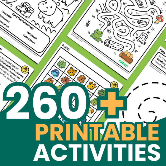 260+ Fine Motor Skills Worksheets – Printable Activity Pack