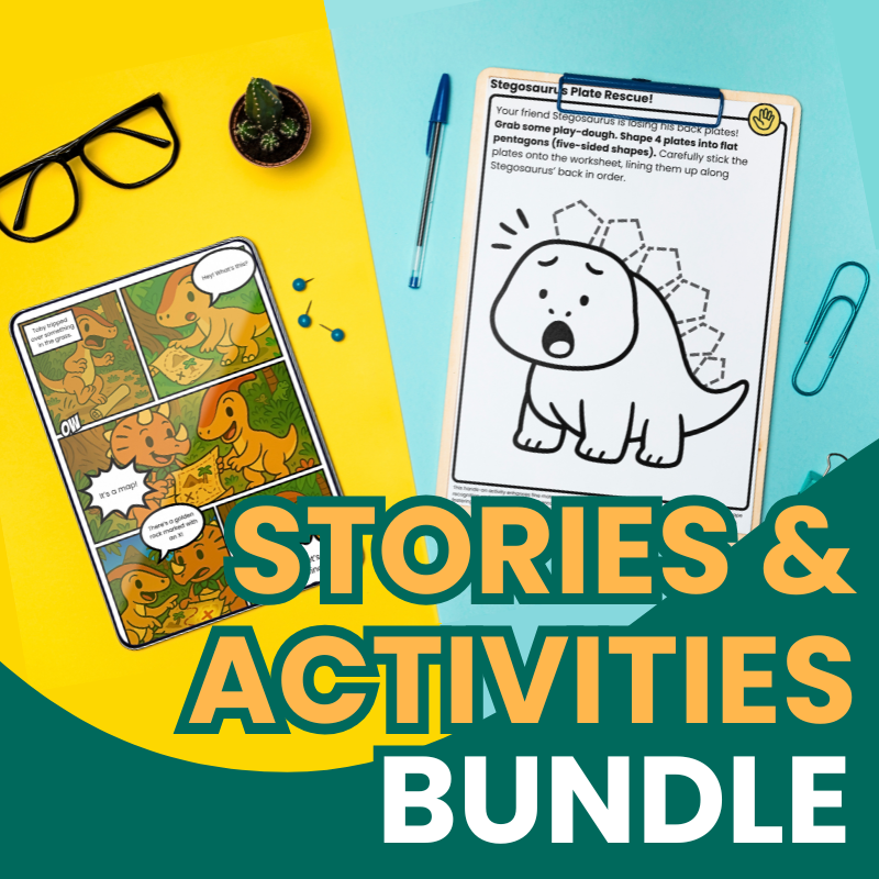 The Complete Fine Motor Development Bundle – 15 Storybooks + 270+ Worksheets