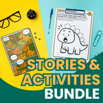 The Complete Fine Motor Development Bundle – 15 Storybooks + 270+ Worksheets