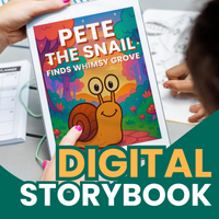 Pete the Snail: Finds Whimsy Grove – Traditional Storybook