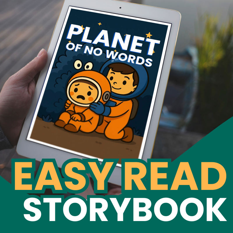 Planet of No Words – Captain Nova & Blurb Comic