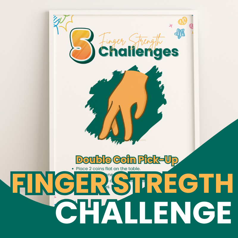 Finger Strength Challenges Poster