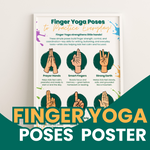 Finger Yoga Poses Poster