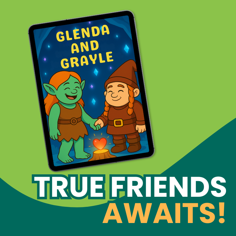 Glenda and Grayle: Finding the Treasure in the Magical Forest – Interactive Storybook