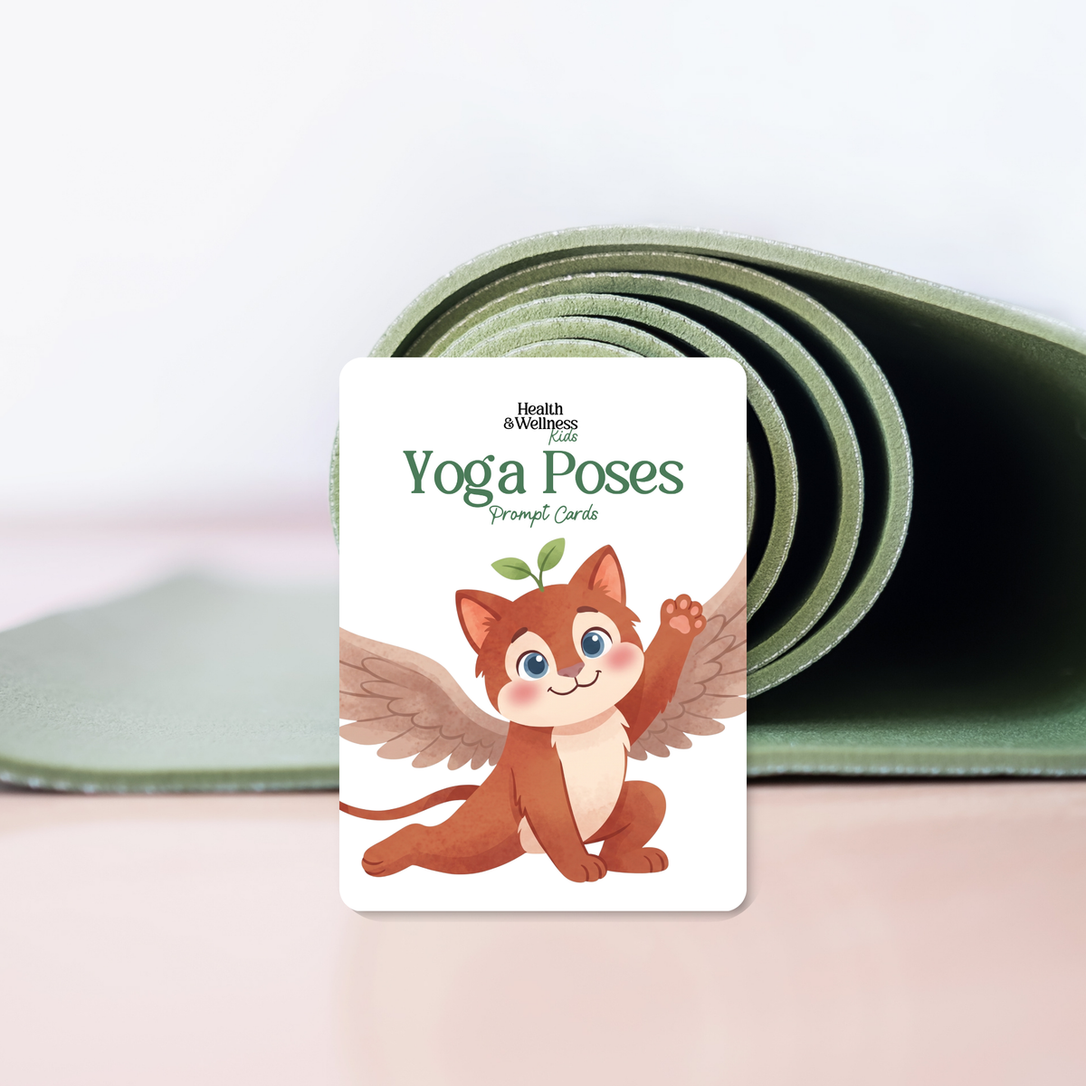 Yoga Cards for Kids (Non-Personalized)