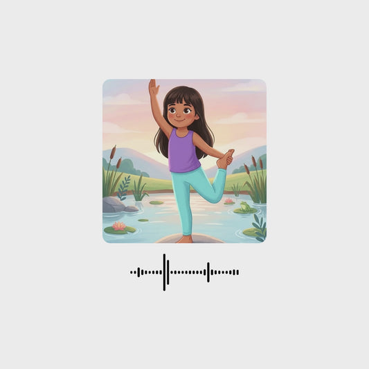 Balancing Audio Yoga for Kids (Personalized)