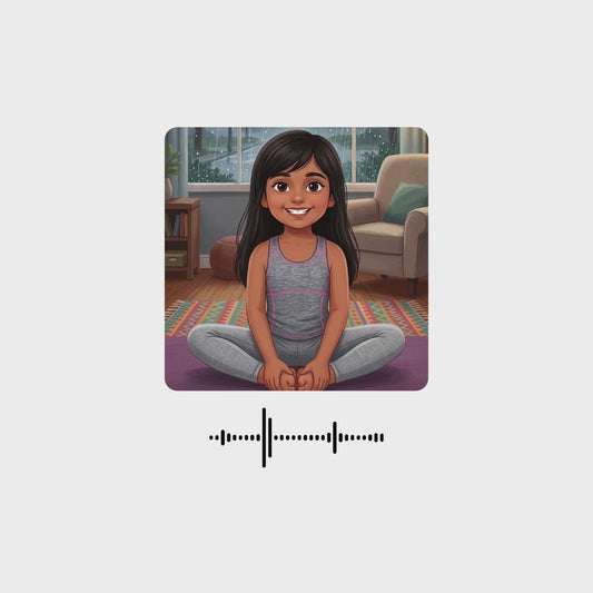 Rainy Day Audio Yoga for Kids (Personalized)