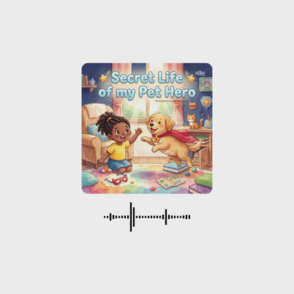 Secret Night Life of My Pet Hero (Non-personalized Audio Bedtime Story for Kids)