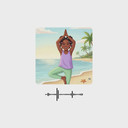 Beach Day Audio Yoga for Kids (Personalized)