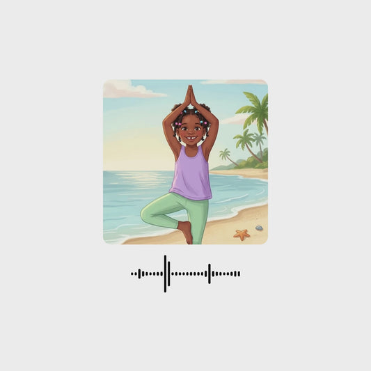 Beach Day Audio Yoga for Kids (Personalized)