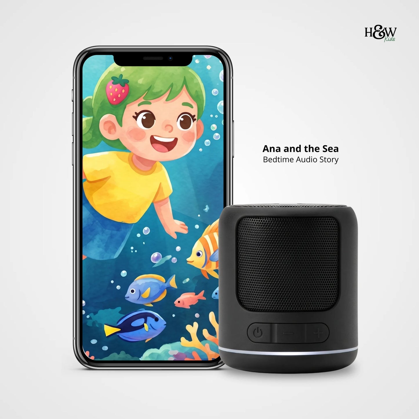 Ana and the Sea -  Bedtime Audio Story (Instant Download)